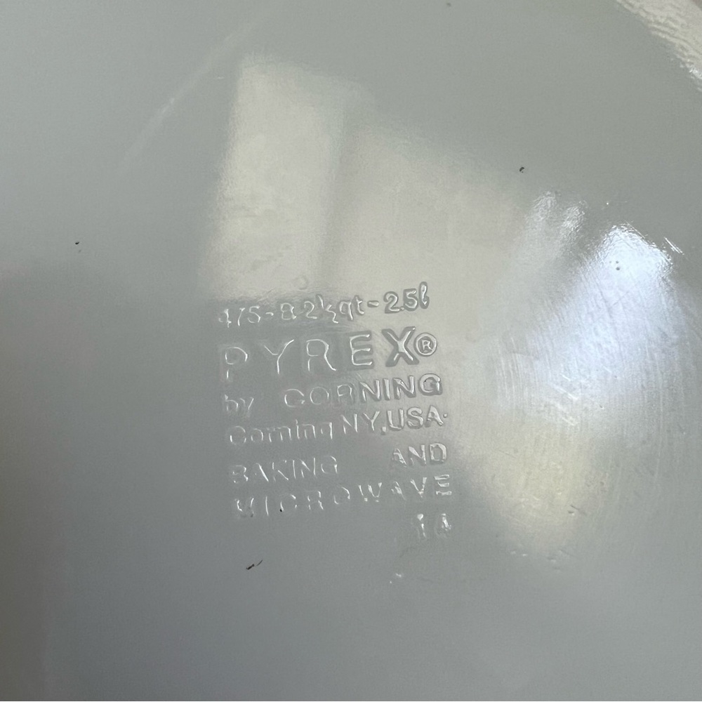 Vintage Pyrex Old Orchard 3 Piece Casserole Set #470 - Picture 4 of 10